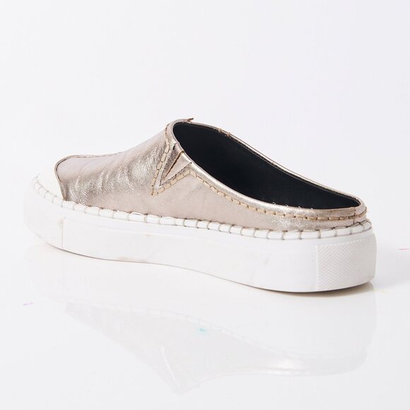 Metallic Slip-On Sneakers - Picture 5 of 10